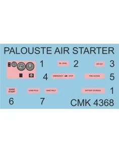 Palouste Mk.101/100-Jet Air Starter Trolleys and Airborne Pod, 1/48... 2