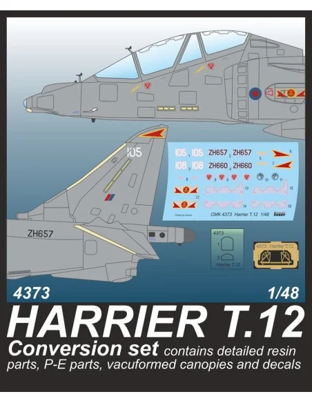 Harrier T.Mk.12 Conversion set, 1/48 - CMK 129-4373