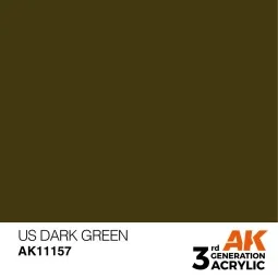 US Dark Green 17ml - AK Interactive AK11157