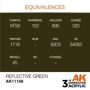Reflective Green 17ml - AK Interactive AK11158