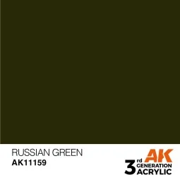 Russian Green 17ml - AK Interactive AK11159