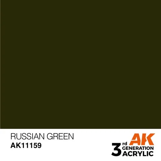 Russian Green 17ml - AK Interactive AK11159