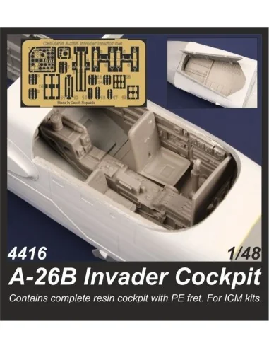 [NO_DESC] A-26B Invader Cockpit, 1/48 - CMK 129-4416