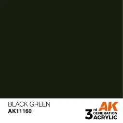 Black Green 17ml - AK Interactive AK11160
