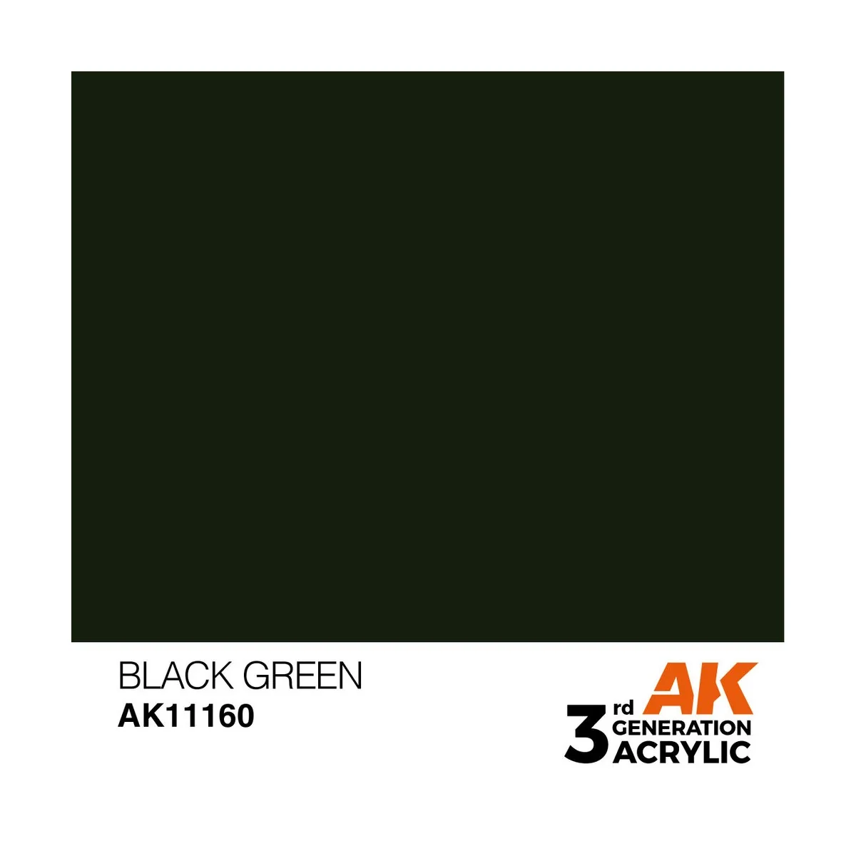 Black Green 17ml - AK Interactive AK11160 Black Green 17ml - AK Interactive AK11160
