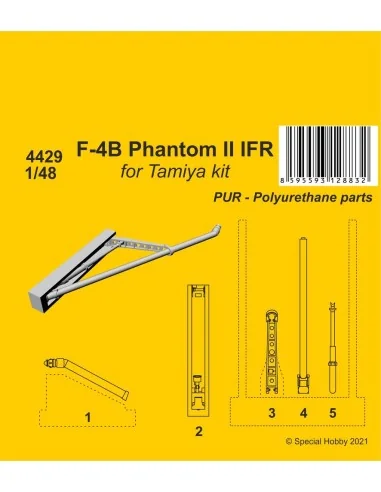 [NO_DESC] F-4B Phantom IFR (from Tamiya kit), 1/48 - CMK 129-4429