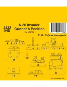 A-26 Invader Gunner's Position, 1/48 - CMK 129-4432