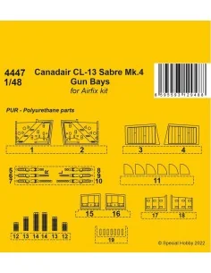 [NO_DESC] Canadair CL-13 Sabre Mk.4 Gun Bays 1/48 / for Airfix kit,...
