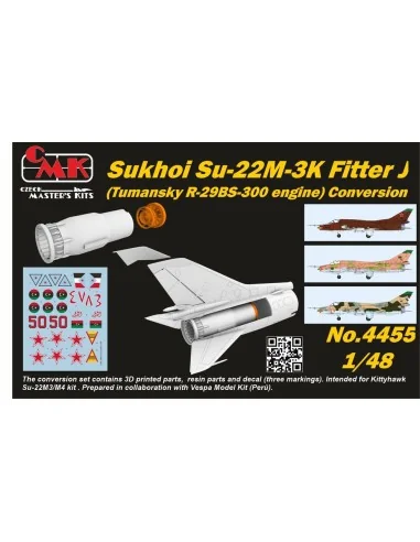 Sukhoi Su-22M-3K Fitter J (Tumansky R-29BS-300 engine) Conversion, ...