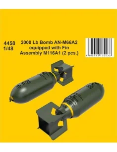 2000 Lb Bomb AN-M66A2 equipped with Fin Assembly M116A1 (2 pcs.), 1...