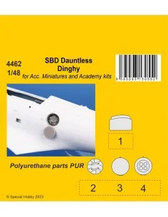 SBD Dauntless Dinghy 1/48 / for Acc. Miniartures and Academy kits, ...