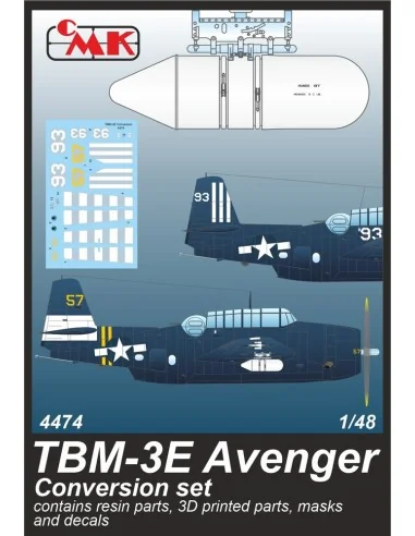 TBM-3E Avenger Conversion Set / for Accurate/Academy kits, 1/48 - C...