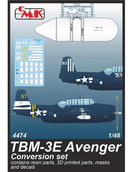 TBM-3E Avenger Conversion Set / for Accurate/Academy kits, 1/48 - C...