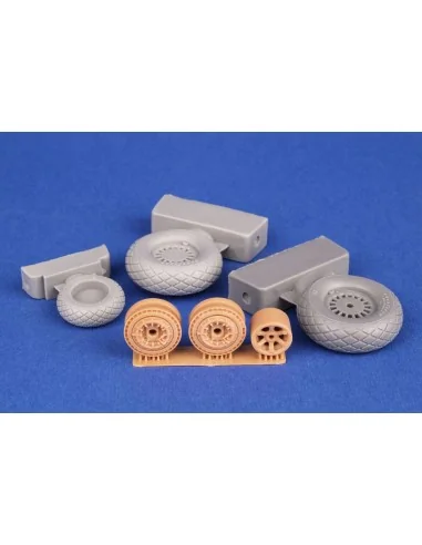 B-26B/C Marauder Undercarriage Wheels / for ICM kit, 1/48 - CMK 129...