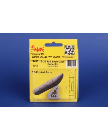 B-26 Tail Shell Case Collector / for ICM kit, 1/48 - CMK 129-4488