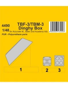 TBF-3/TBM-3 Avenger Dighy Box, 1/48 - CMK 129-4490