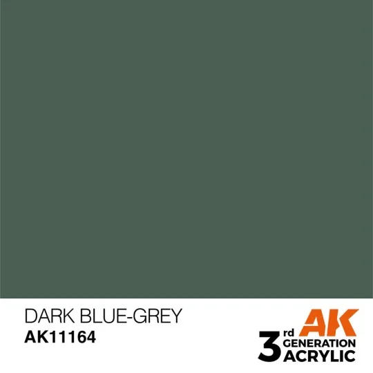 Dark Blue-Grey 17ml - AK Interactive AK11164 Dark Blue-Grey 17ml - AK Interactive AK11164