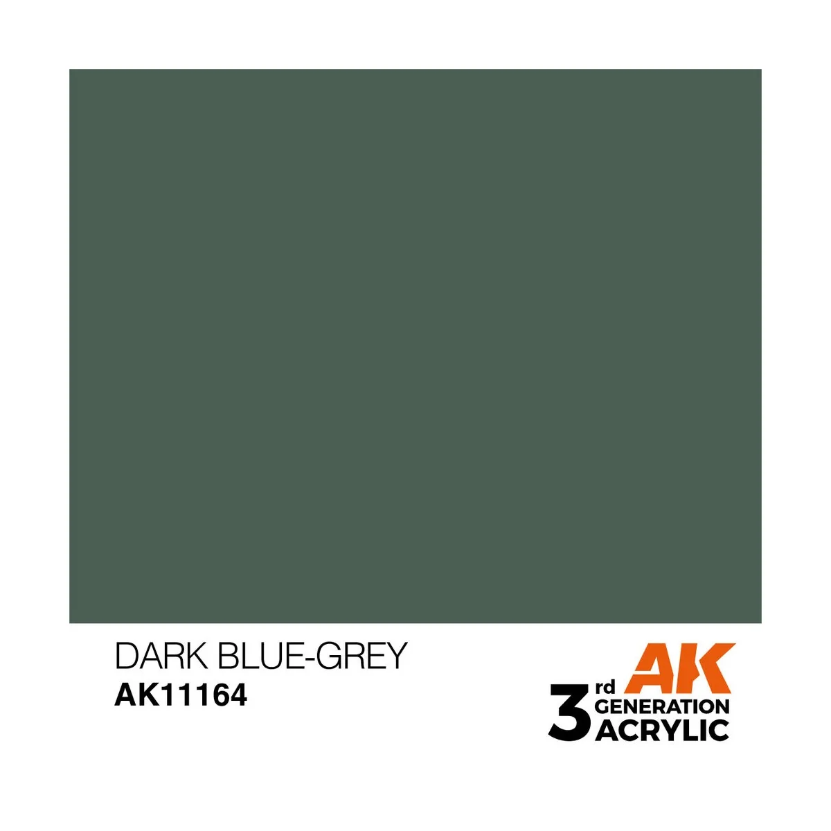 Dark Blue-Grey 17ml - AK Interactive AK11164 Dark Blue-Grey 17ml - AK Interactive AK11164