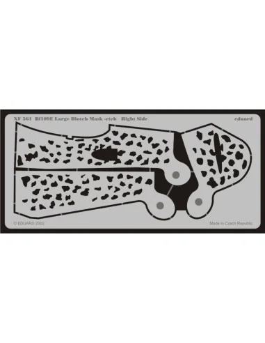 Bf-109E Schablone große Flecken - Eduard Accessories XF561