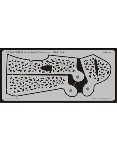 Bf-109ESmall Blotch mask-etch - Eduard Accessories XF563