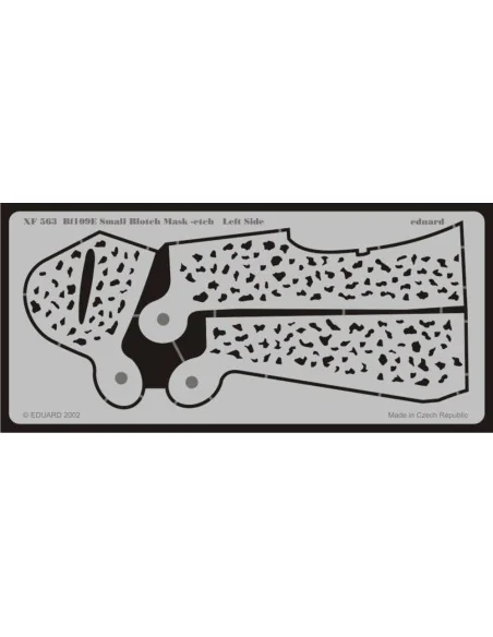 Bf-109ESmall Blotch mask-etch - Eduard Accessories XF563