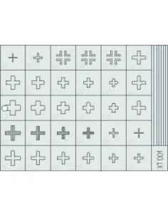 Deutsche Kreuze früh, 1/35 - Eduard Accessories XT001