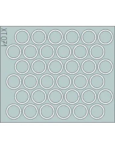 [NO_DESC] Pz.IV H/J wheel mask, 1/35 - Eduard Accessories XT071