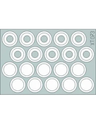 [NO_DESC] M-113 wheel mask, 1/35 - Eduard Accessories XT073