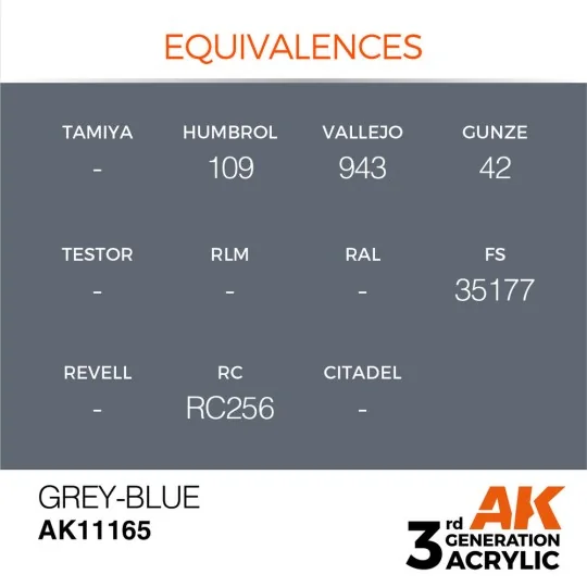 Grey-Blue 17ml - AK Interactive AK11165
