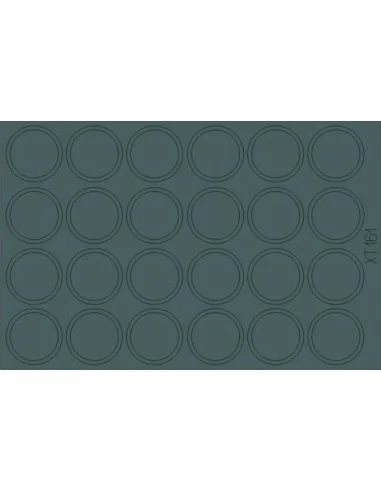 Challenger Enhanced armor wheels (TRU), 1/35 - Eduard Accessories X...