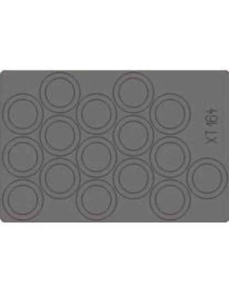 M-50A wheels for Academy, 1/35 - Eduard Accessories XT164