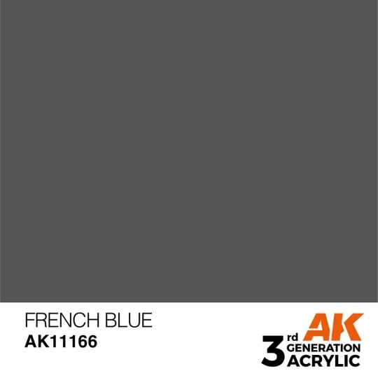 French Blue 17ml - AK Interactive AK11166 French Blue 17ml - AK Interactive AK11166
