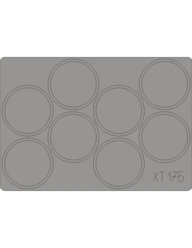 Pak 44 128mm wheals for Great Wall Hobby, 1/35 - Eduard Accessories...
