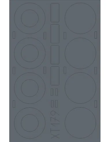 [NO_DESC] Staghound wheels for Bronco, 1/35 - Eduard Accessories XT179