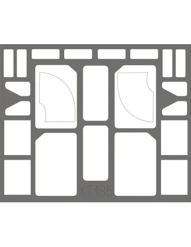 M 1070 Truck tractor for Hobby Boss, 1/35 - Eduard Accessories XT185