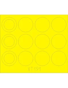 Merkava IIID wheel masks for Hobby Boss, 1/35 - Eduard Accessories ...