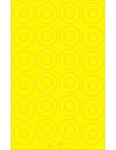 SU 152 wheel masks 1/35 for Trumpeter, 1/35 - Eduard Accessories XT192