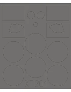 Kfz.2 Radio car for ICM, 1/35 - Eduard Accessories XT201