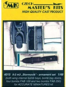 Il-2m3 Stormovik Armament, 1/48 - CMK 129-4015