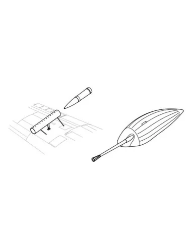 Bf 110 G-2/R-1 Umwandlungsset, 1/48 - CMK 129-4079