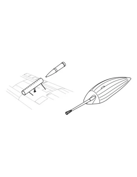 Bf 110 G-2/R-1 Umwandlungsset, 1/48 - CMK 129-4079