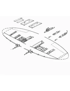 Spitfire Mk.IX Waffen Set, 1/48 - CMK 129-4105
