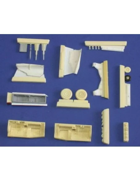 JAS-39D Gripen untercarriage für Italeri Bausatz, 1/48 - CMK 129-4196