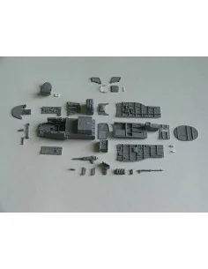Ki-45 Toryu interior für Hasegawa Bausatz, 1/48 - CMK 129-4206