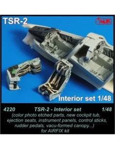 TSR-2 Interior Set für Airfix Bausatz - CMK 129-4220