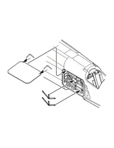 TSR-2 Electronic Bay für Airfix Bausatz, 1/48 - CMK 129-4221