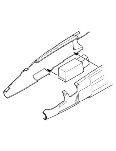 TSR-2 Nose Undercarriage bay für Airfix Bausatz - CMK 129-4222