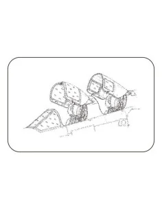 [NO_DESC] TSR-2 Correction Set Pilots Canopy für Airfix Bausatz - C...