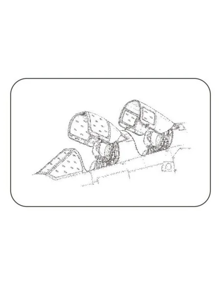 TSR-2 Correction Set Pilots Canopy für Airfix Bausatz - CMK 129-4233