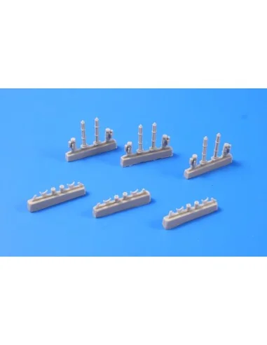 US M134 Minigum six-barrel Gatling 6 pcs, 1/48 - CMK 129-4279